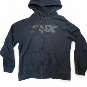 Black fox racing zip up